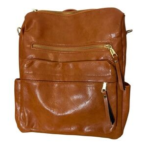 Modern+Chic Brielle Convertible Bag, Backpack Purse with Colorful Shoulder Strap